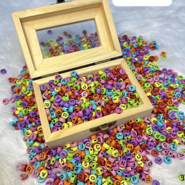 ALPHABET BEADS 10(20 GRAM)
