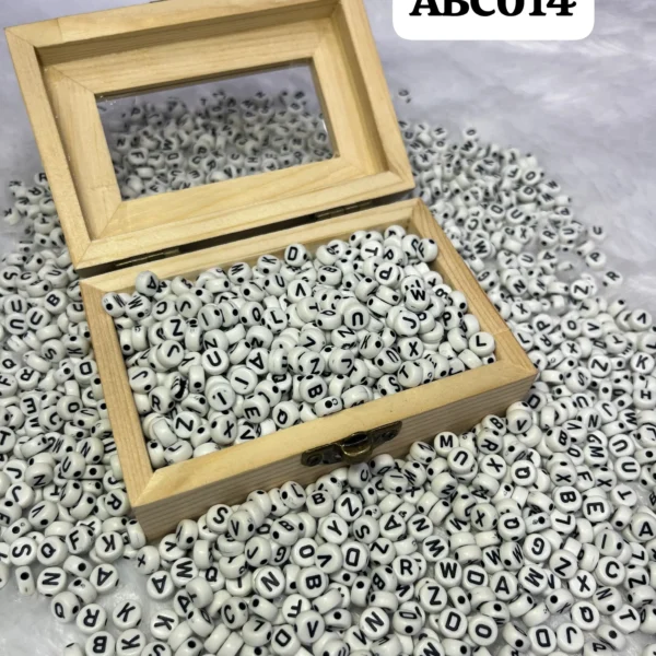 ALPHABET BEADS 14(20 GRAM)