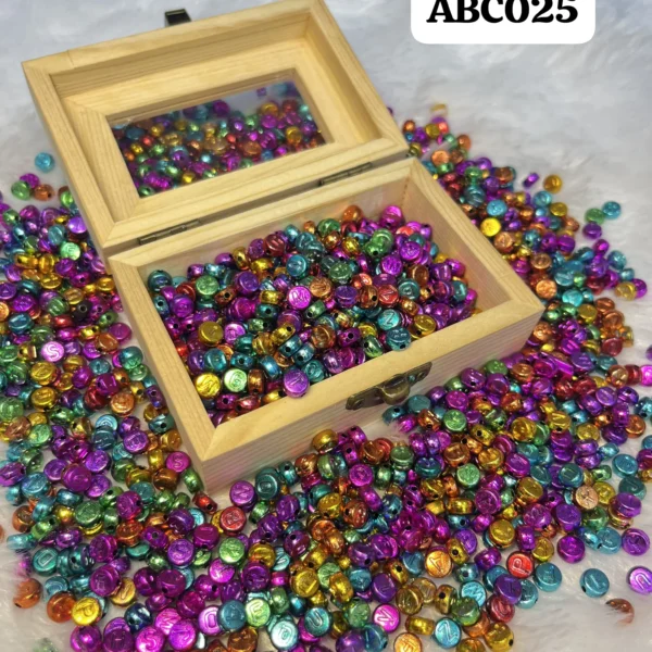 ALPHABET BEADS 25(20 GRAM)