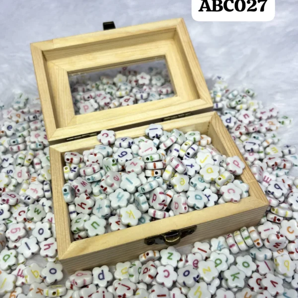 ALPHABET BEADS 27 (20 GRAM)