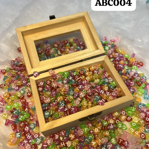 ALPHABET BEADS 4(20 GRAM)