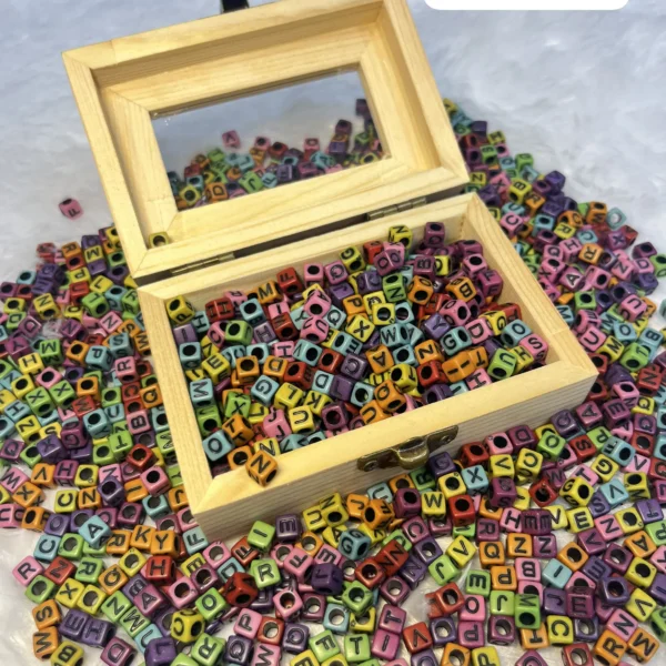 ALPHABET BEADS 6(20 GRAM)