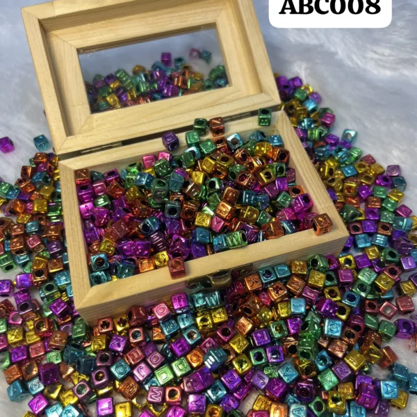 ALPHABET BEADS 8(20 GRAM)