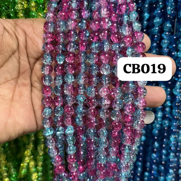 crackle beads 19