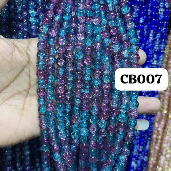 crackle beads 7
