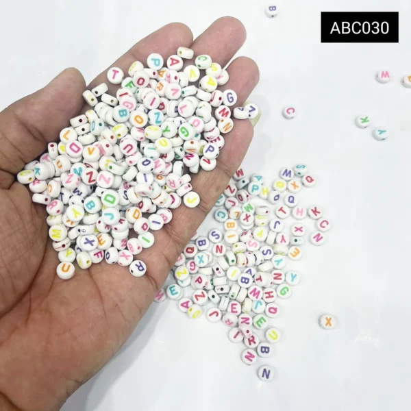 ALPHABET BEADS 30(20 GRAM)