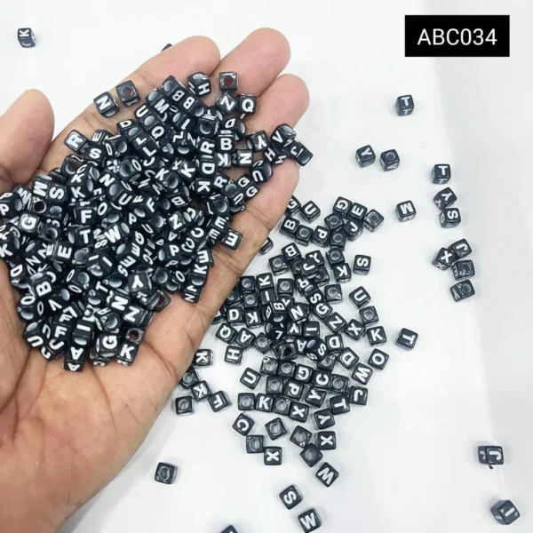 ALPHABET BEADS 34(20 GRAM)
