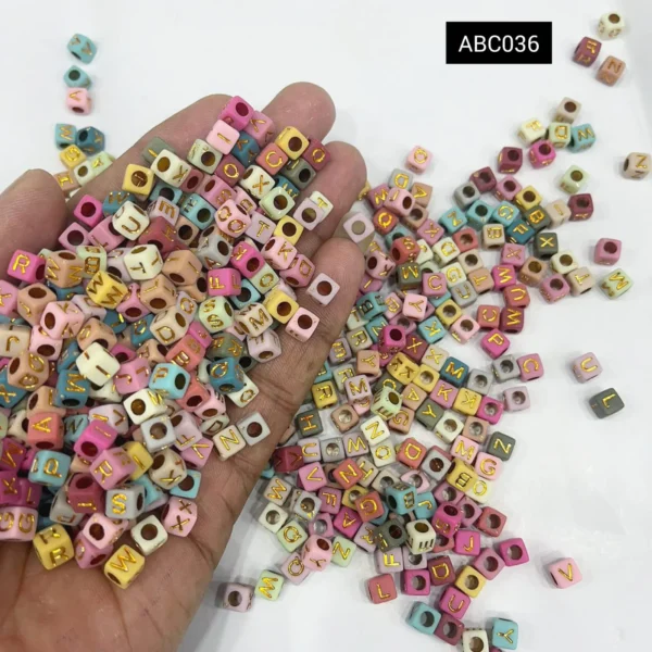 ALPHABET BEADS 36(20 GRAM)