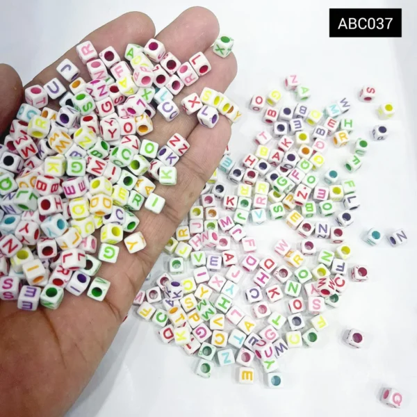 ALPHABET BEADS 37(20 GRAM)