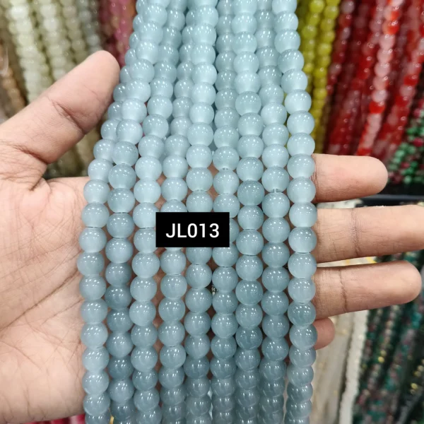 JL013 GRAY JELLY BEADS