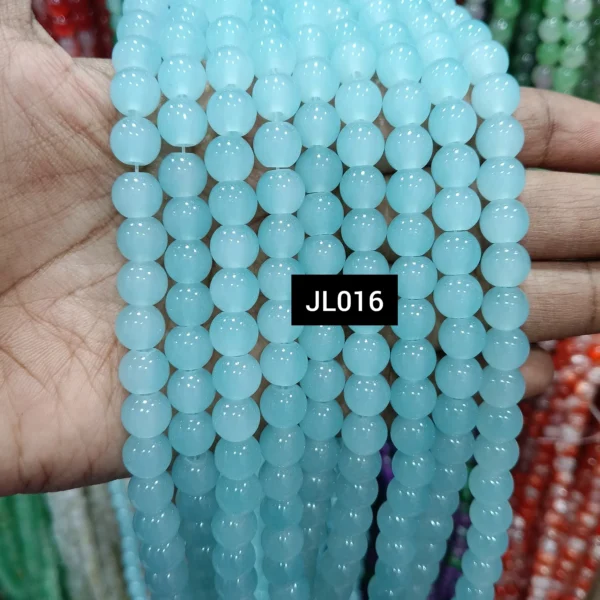 JL016 LIGHT BLUE JELLY BEADS