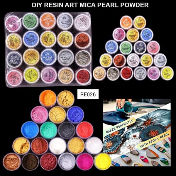 RE026 MICA PEARL POWDER (20 PCS PACK)