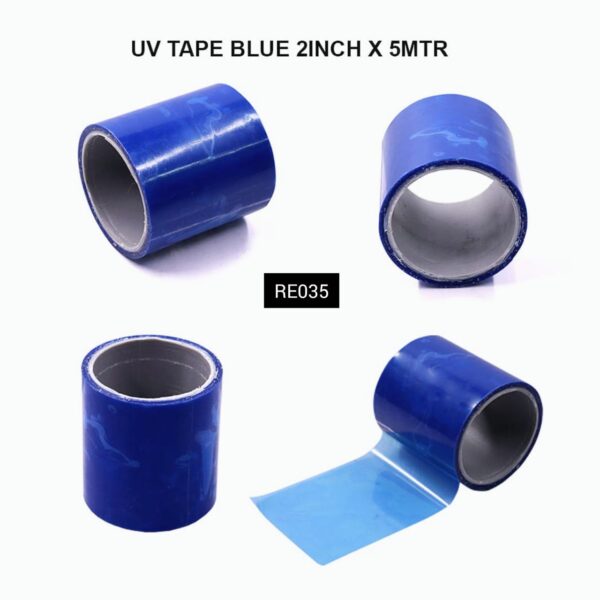 RE035 UV TAPE BLUE (2 INCH*5 MTR)