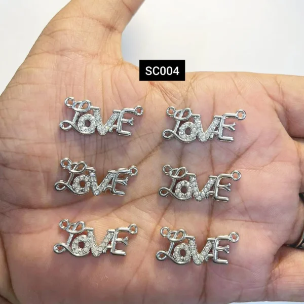 STONE CHARMS 04(6 PCS PACK)