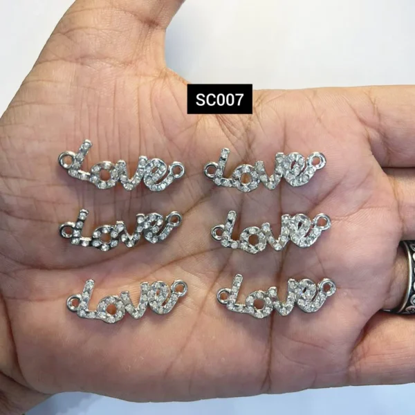 STONE CHARMS 07(6 PCS PACK)