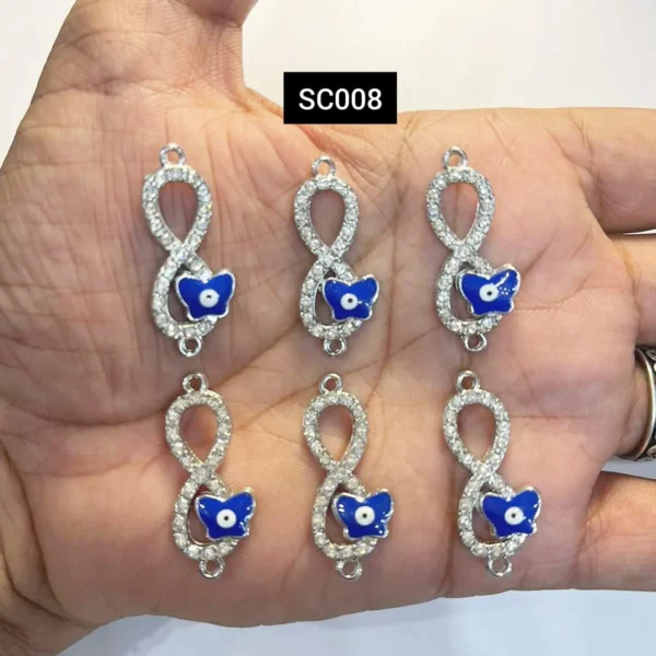 STONE CHARMS 08(6 PCS PACK)