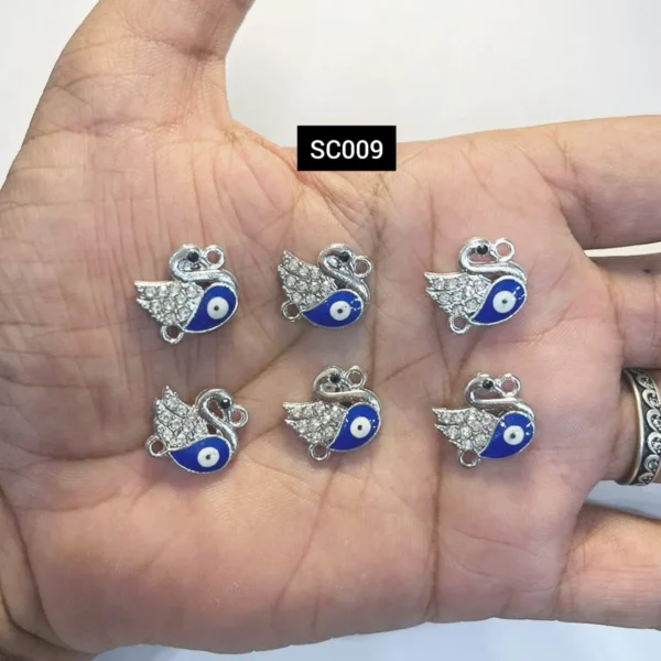 STONE CHARMS 09(6 PCS PACK)