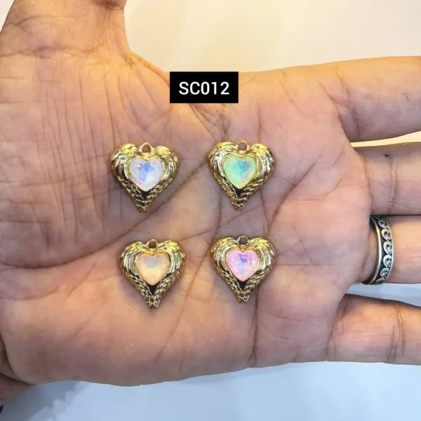 STONE CHARMS 12(6 PCS PACK)