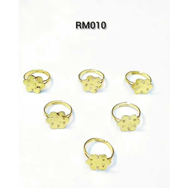 GOLD RING BASE (6 PCS PACKET)