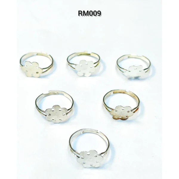 SILVER RING BASE (6 PCS PACK)