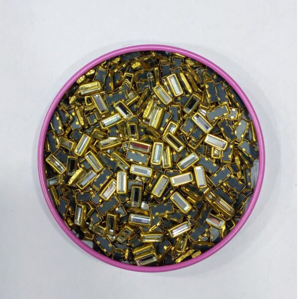 STICK WHITE KUNDAN (3*7)
