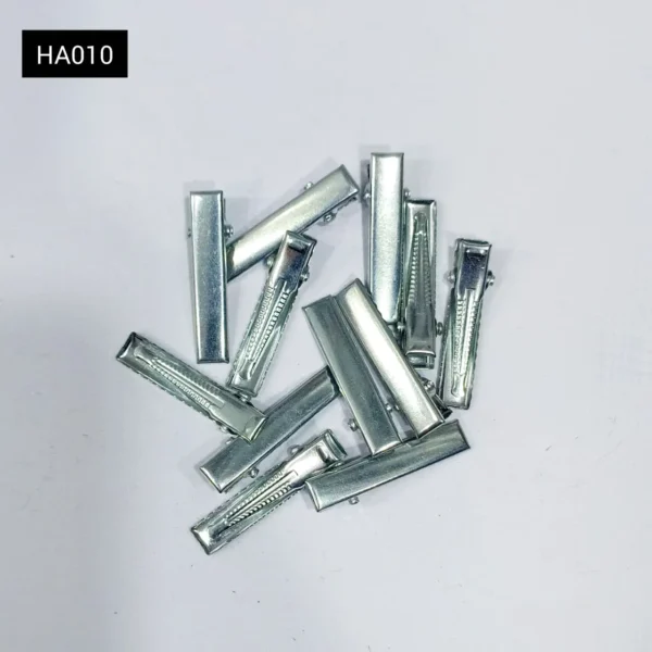 HA010 SILVER ALIGATOR CLIP SMALL SIZE (100 PCS PACK)