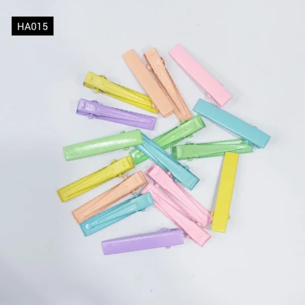 HA015 MULTI COLOR SMALL SIZE ALIGATOR CLIP (20 PCS PACK)