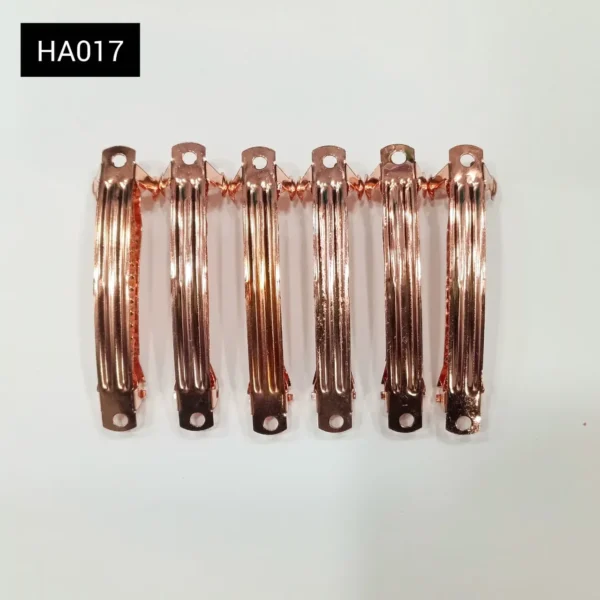 HA017 ROSE GOLD CENTER CLIP SMALL SIZE(10 PCS PACK)
