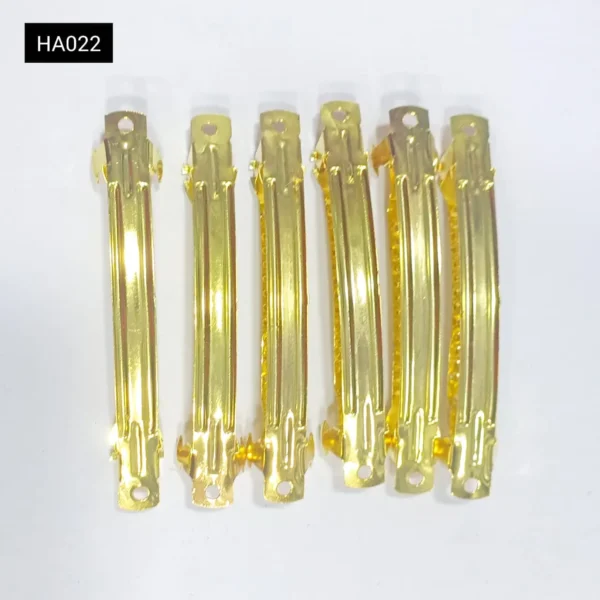 HA022 GOLD CENTER CLIP BIG SIZE (10 PCS PACK)