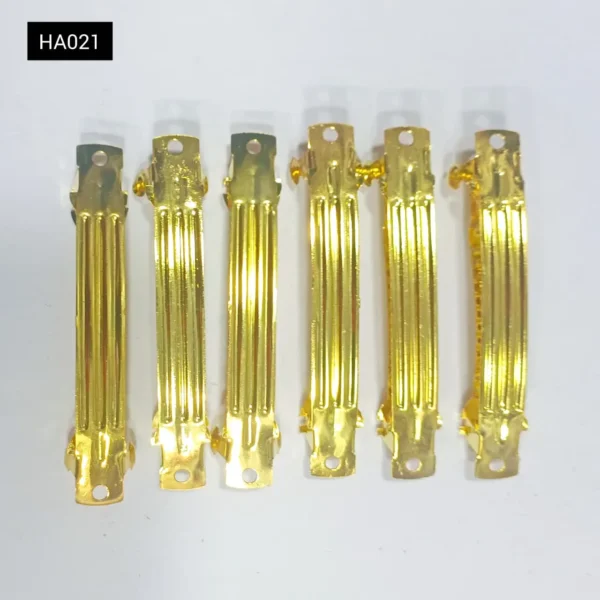 HA021 GOLD CENTER CLIP MEDIUM SIZE (10 PCS PACK)