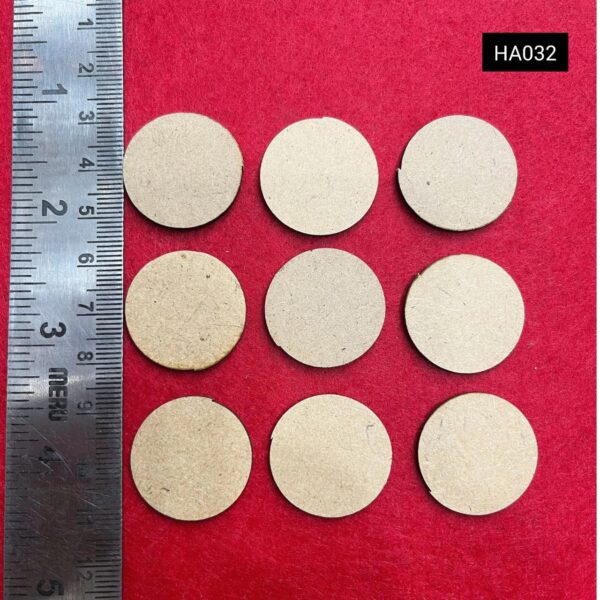 HA032 ROUND MDF BOARD (10 PCS PACK)