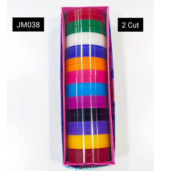 JM038 2 CUT FLAT BANGLE