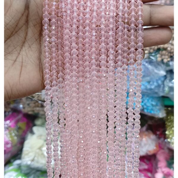 CR022 PEACH 4MM CRYSTAL BEADS