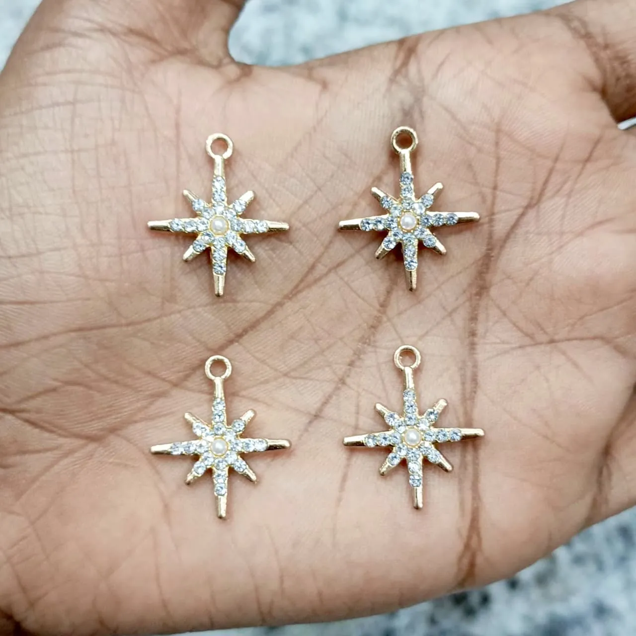 STONE CHARMS 37(6 PCS PACK)