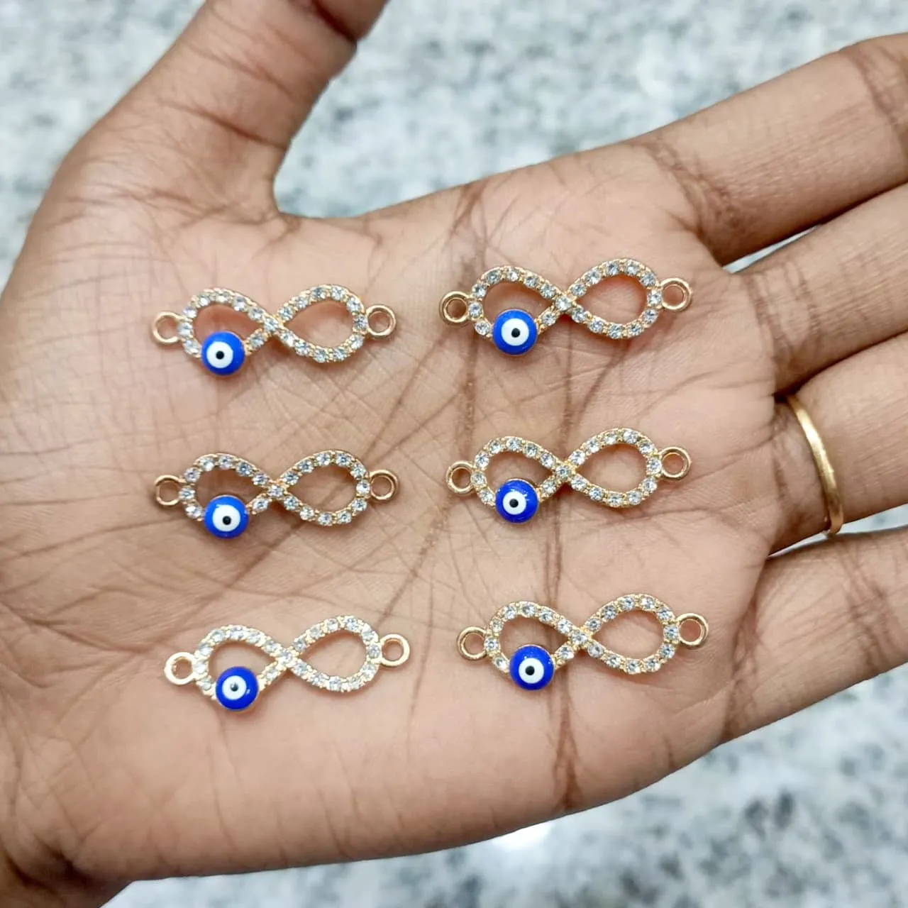 STONE CHARMS 38(6 PCS PACK)