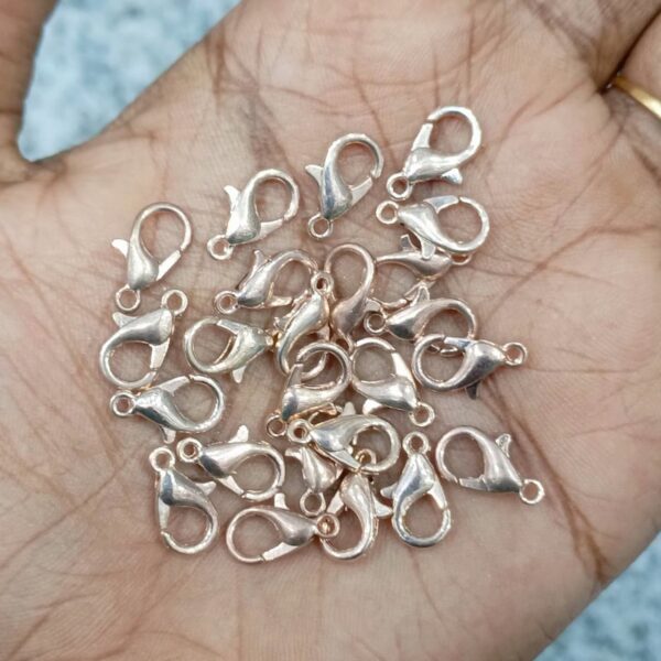 LOBSTER CLASPS ROSEGOLD (12 PCS PACK)