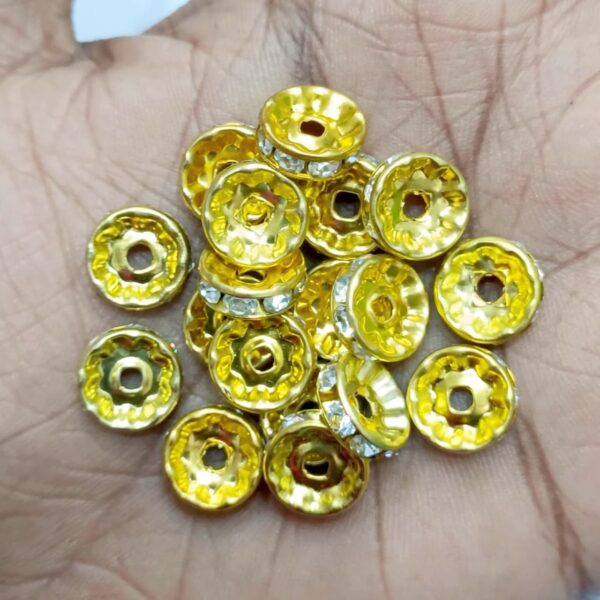 GOLD BIG SPACER(12 PCS PACK)
